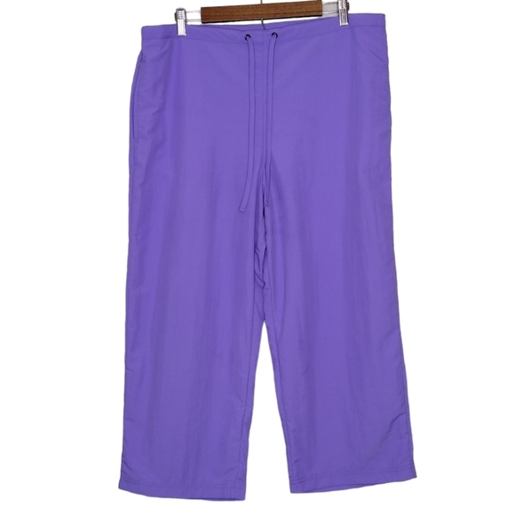 L.L. Bean Pants - L.L Bean Women's High Rise Wide Leg Cropped Pants